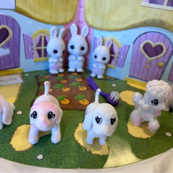 Fuzzikins Craft Cottontail Cottage Pop-Up Playhouse Book Playset for kids 4 & up - Picture 5 of 11